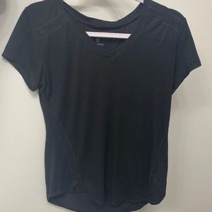 Tangerine Active Black Tee